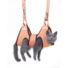 Hanging Pet Grooming Station for Nail Trimming & Feeding