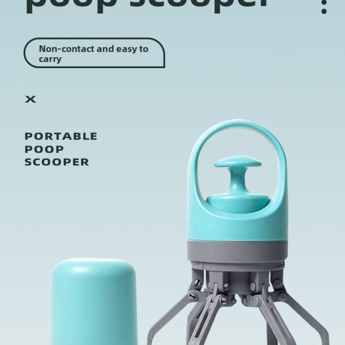 Pet Pooper Scooper with Waste Bags – Six-Claw Dog Poop Picker