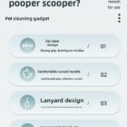 Pet Pooper Scooper with Waste Bags – Six-Claw Dog Poop Picker