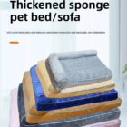 Plush Calming Pet Bed with Removable Washable Cover – 5 Sizes