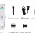Professional Cordless Dog Grooming Clippers – Heavy-Duty Metal