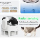 Self-Cleaning Automatic Cat Litter Box with App Control