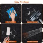 Methods for cleaning a black dog car seat cover