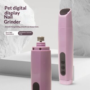 Rechargeable Pet Nail Grinder with 6 Speeds