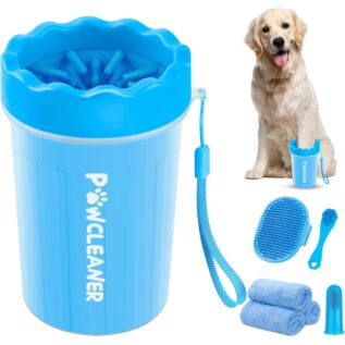 Portable Paw Cleaner and Grooming Kit for Dogs & Cats